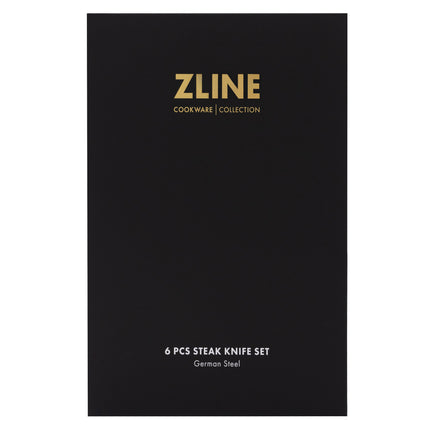 ZLINE 6-Piece Professional German Steel Steak Knife Set (STK-GS-6)
