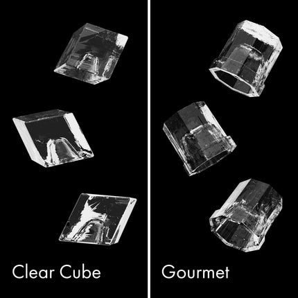 ZLINE 15 in. Touchstone Clear Cube Ice Maker with Drain Pump and White Matte Door (ICCD-WM-15)