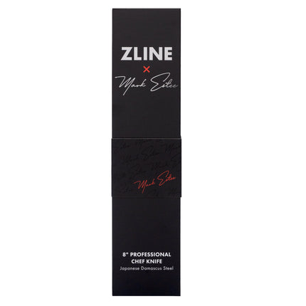 ZLINE Mark Estee 8 in. Professional Japanese Damascus Steel Chef Knife (KCKT-ME-JD)