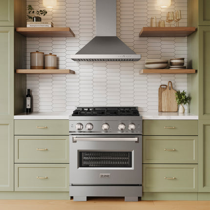 ZLINE 30" Convertible Vent Wall Mount Range Hood in Stainless Steel (KB-30)