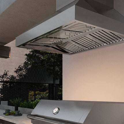 ZLINE 48 in. Wall Mount Outdoor Grill Hood (GOW1-48)