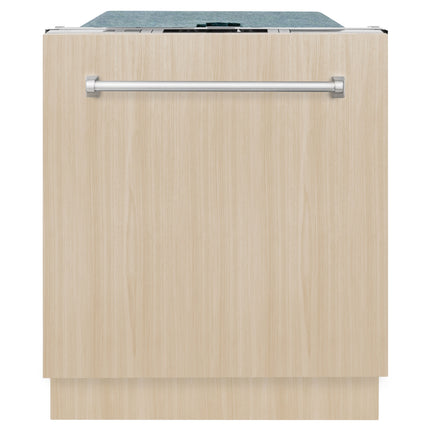 ZLINE 24 in. Panel Ready Top Control Dishwasher with Stainless Steel Tub, 52dBa (DW7713-24)