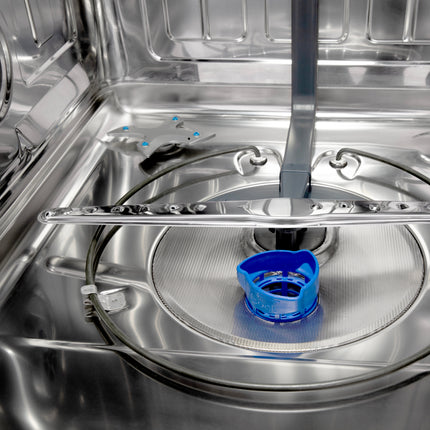 ZLINE 24 in. Monument Series 3rd Rack Top Touch Control Dishwasher with Stainless Steel Panel, 45dBa (DWMT-304-24)