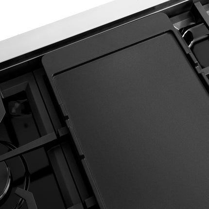 ZLINE 48 in. Paramount Gas Rangetop with 8 Burners and Porcelain Cooktop in Stainless Steel (SRT48)