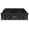 ZLINE 30 in. Porcelain Rangetop in Black Stainless with 4 Gas Burners (RTB-30) Available with Brass Burners Plaza Home Decor