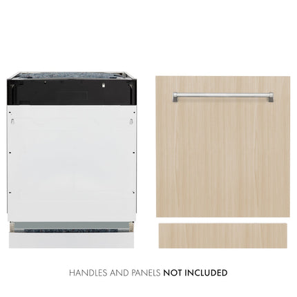ZLINE 24 in. Tallac Series 3rd Rack Panel Ready Dishwasher with Stainless Steel Tub, 51dBa (DWV-24)