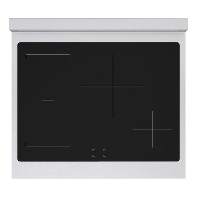 ZLINE Autograph Edition 30 in. 4.2 cu. ft. Paramount Induction Range with 4 Element Cooktop and Electric Convection Oven in Satin Stainless Steel with Polished Gold Accents (SINRSZ-30-G)
