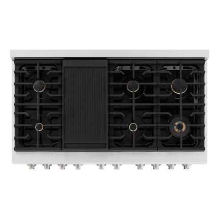 ZLINE 7 Brass Burners (BRASSBR-48)
