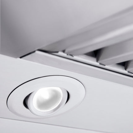 ZLINE 60" Professional Convertible Vent Wall Mount Range Hood in Stainless Steel with Crown Molding (597CRN-60)