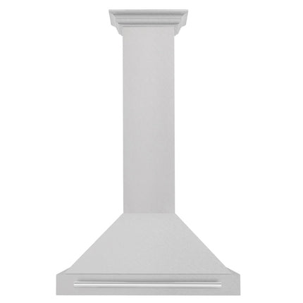 ZLINE 30 in. Convertible Fingerprint Resistant Satin Stainless Steel Range Hood with Stainless Steel Handle (KB4SNX-30)