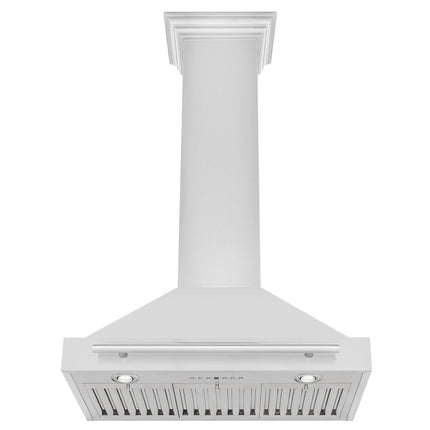 ZLINE 30 in. Convertible Stainless Steel Range Hood with Stainless Steel Handle (KB4STX-30)