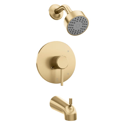 ZLINE Palisades Elegant Shower System in Champagne Bronze (RBCN1-SHS-CB) Zline Appliances
