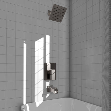 ZLINE Palisades Modern Shower System in Brushed Nickel (RBCN2-SHS-BN)