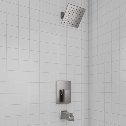 ZLINE Palisades Modern Shower System in Brushed Nickel (RBCN2-SHS-BN)