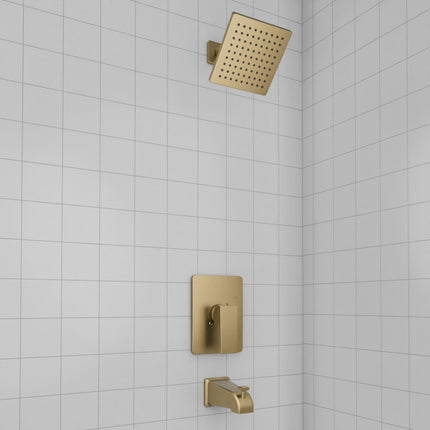 ZLINE Palisades Modern Shower System in Champagne Bronze (RBCN2-SHS-CB)