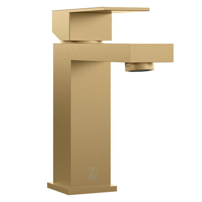 ZLINE Palisades Modern Single Handle Bath Faucet in Champagne Bronze (RBCN2-BF-CB)