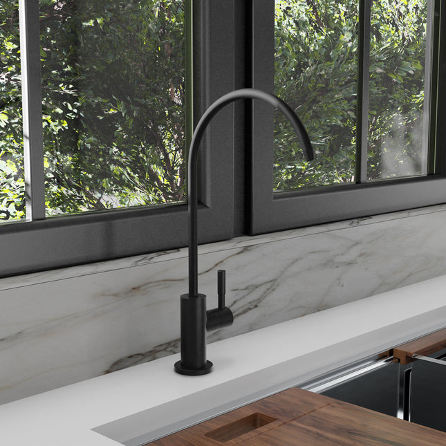 ZLINE Palisades Single Handle Drink Faucet in Matte Black (RBCN1-FBV-MB)