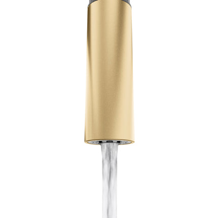 ZLINE Palisades Pull Down Single Handle Kitchen Faucet in Champagne Bronze (RBCN1-KF-CB)