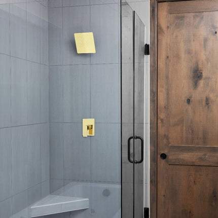 ZLINE Bliss 8 in. Rainfall Shower Head in Polished Gold (BLS-H8-PG)