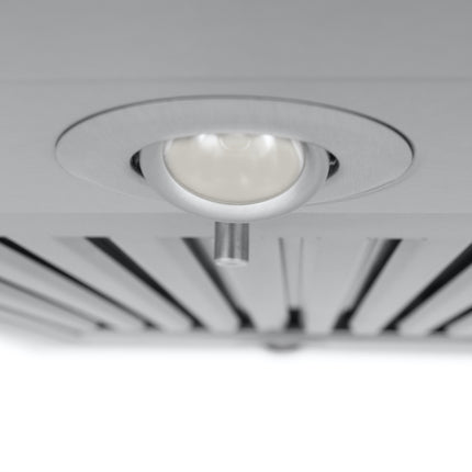 48" ZLINE CrownSound™Ducted Vent Island Mount Range Hood in Stainless Steel with Built-in Bluetooth Speakers (GL2iCRN-BT-48)