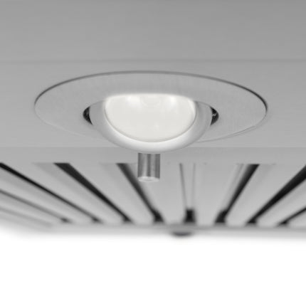 36" ZLINE CrownSound™Ducted Vent Island Mount Range Hood in Stainless Steel with Built-in Bluetooth Speakers (GL2iCRN-BT-36)