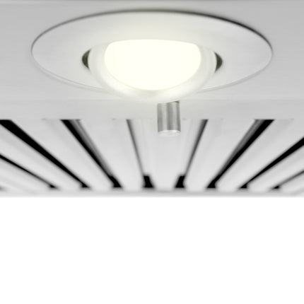 ZLINE 36" Convertible Vent Island Mount Range Hood in Stainless Steel (KE2i-36)