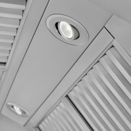 ZLINE 30" Professional Convertible Vent Wall Mount Range Hood in Stainless Steel (597-30)