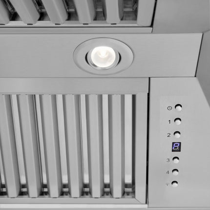 ZLINE 36" Professional Convertible Vent Wall Mount Range Hood in Stainless Steel (597-36)