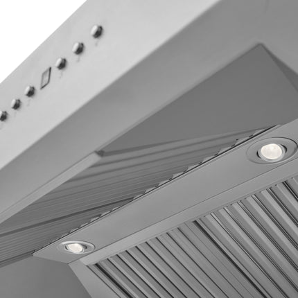 ZLINE 30" Professional Convertible Vent Wall Mount Range Hood in Stainless Steel (697-30)