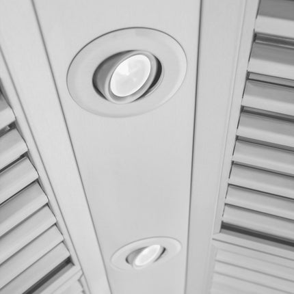 ZLINE 54" Professional Ducted Wall Mount Range Hood in Stainless Steel (697-54)