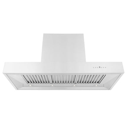 ZLINE 48" Ducted Professional Wall Mount Range Hood in Stainless Steel (KECOM-48)
