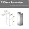 ZLINE 2-36 in. Chimney Extensions for 10 ft. to 12 ft. Ceilings (2PCEXT-455/476/477/667/697) Plaza Home Decor