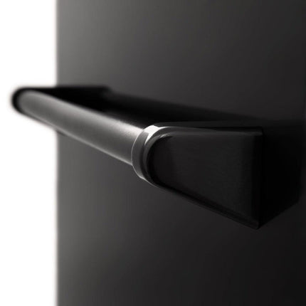 ZLINE 24 in. Top Control Dishwasher with Black Stainless Steel Panel and Traditional Style Handle, 52dBa (DW-BS-24)