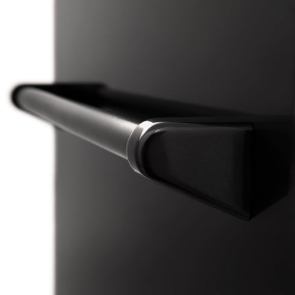 ZLINE 18 in. Dishwasher Panel in Black Stainless Steel with Traditional Handle (DP-BS-18)