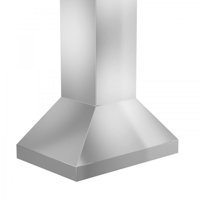ZLINE Ducted Island Mount Range Hood in Outdoor Approved Stainless Steel (597i-304) Plaza Home Decor