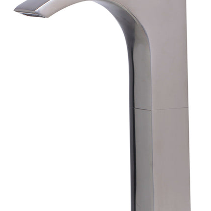 ALFI brand AB1587-BN Tall Brushed Nickel Single Lever Bathroom Faucet Alfi Brand