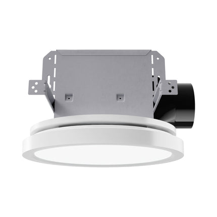 Twilight Series 100 CFM Ceiling Mount Bathroom Exhaust Fan with Brilliant LED Light, Humidity Sensor, Night Light Anzzi